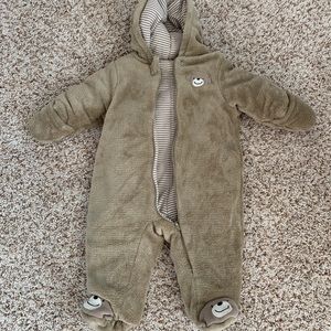 Baby winter sleep and play